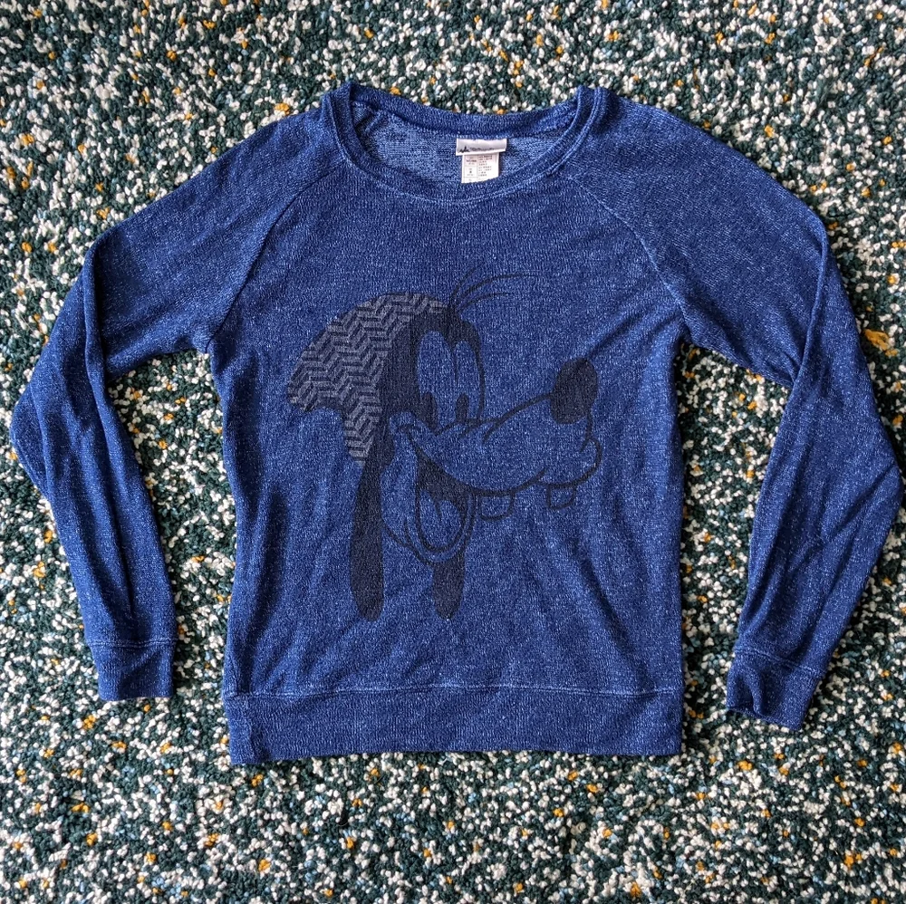 Disney Parks Goofy Lightweight Sweatshirt - Medium - Picture 1 of 4
